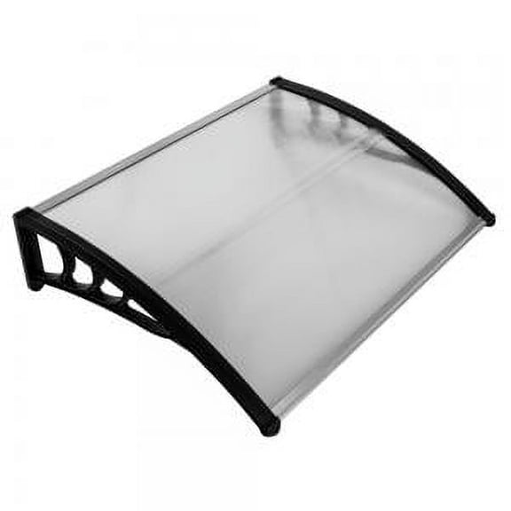 Eaves Canopy, Household Application Door & Window Awnings Canopy White & Black Bracket