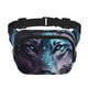 thumbnail image 1 of Easygdp Purple Sky Wolf Fanny Packs para Mujeres y Hombres, Bolsa de Cinturón, Bolsos de Cruz para Trabajo/Correr/Senderismo, 1 of 9