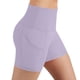 thumbnail image 3 of TaTaai Women's High Waist Yoga Shorts Pockets Scrunch Butt Lifting Stretchy Leggings Running Gym Workout Non See Through Tummy Control Athletic Fitness Tight Soft Gift, 3 of 8