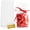 Clear - 6 x 9 x 2.4 inch, variant on 8 x 11 x 3 Inch Cellophane Treat Bags with Gusseted Bottom, 100 Pack Clear Goodie Bags Small Plastic Gift Wrap with Ties for Cookies, Candies, Party Favors, Popcorn, Snacks