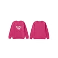 thumbnail image 3 of Mommy and Me Matching Outfits Letter Print Long Sleeve Crewneck Sweatshirt Pullover Tops, 3 of 10
