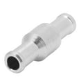 thumbnail image 3 of Nonreturn Check Valve,1 Way Nonreturn Check Valve Aluminium Alloy Silver For Water Oil Diesel Petrol Fuel Line, 3 of 8