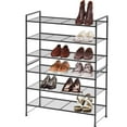 thumbnail image 4 of SimpleHouseware Stackable Wi Grid Shoe Racks with Shelves for Storage Organizer,, 4 of 6