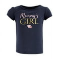 thumbnail image 5 of Hudson Baby Infant Girl Short Sleeve T-Shirts, Girl Mommy Pink Navy, 5 Toddler, 5 of 5