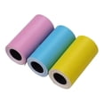 thumbnail image 3 of Papel adhesivo para impresora térmica, 3 rollos de colores, 57x30 mm, 3 of 5