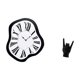 thumbnail image 5 of Reloj de pared con números , reloj electrónico, estatua con gesto de roca, material de resina, tallado detallado, ideal para el hogar, la ofici, 5 of 8