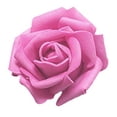 thumbnail image 3 of Flores artificiales Bearachild 50 piezas rosas de espuma PE decoraciones boda fiesta Rosa roja, 3 of 6