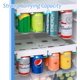 thumbnail image 5 of Organizador de refrescos colgante para refrigerador, más 50% de ahorro de espacio, organizador para refrigerador, almacenamiento de refrescos JM, 5 of 7