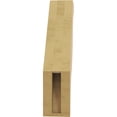 thumbnail image 4 of Ekena Millwork 3"W x 10"D x 14"H Funston Rough Cedar Woodgrain TimberThane Knee Brace, Primed, 4 of 6