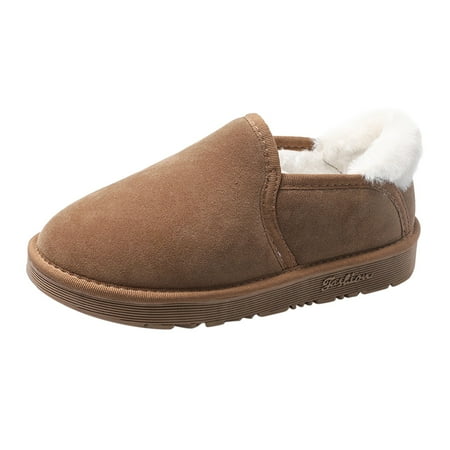 

Fsqjgq Womens Boots Snow Couples Mens Womens Boots Slip On Winter Flat Splashing Plus Velvet Indoor Outdoor Warm Short Snow Shoes Womens Snow Boots Heels Khaki 37