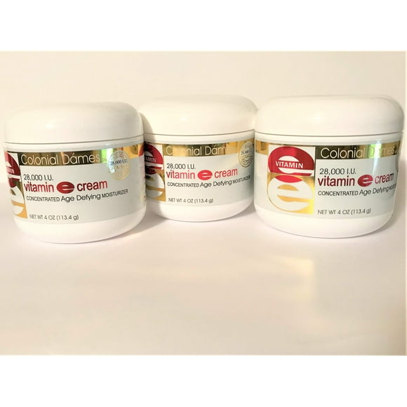 Crema hidratante Colonial Dames Vitamina E 28.000 UI 120 ml