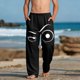 thumbnail image 2 of Niños Pantalones Niñas con Bolsillos Impresos Moda de Playa Casual para Niñas Pequeñas Pantalones, 2 of 9