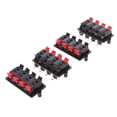 thumbnail image 2 of Terminal De Estéreo De 8 Vías Y 2 Vías Con Conector De Liberación De Presión, 4 Piezas 8 vías 2 filas SM SunniMix Conector de terminal de altavoz, 2 of 7