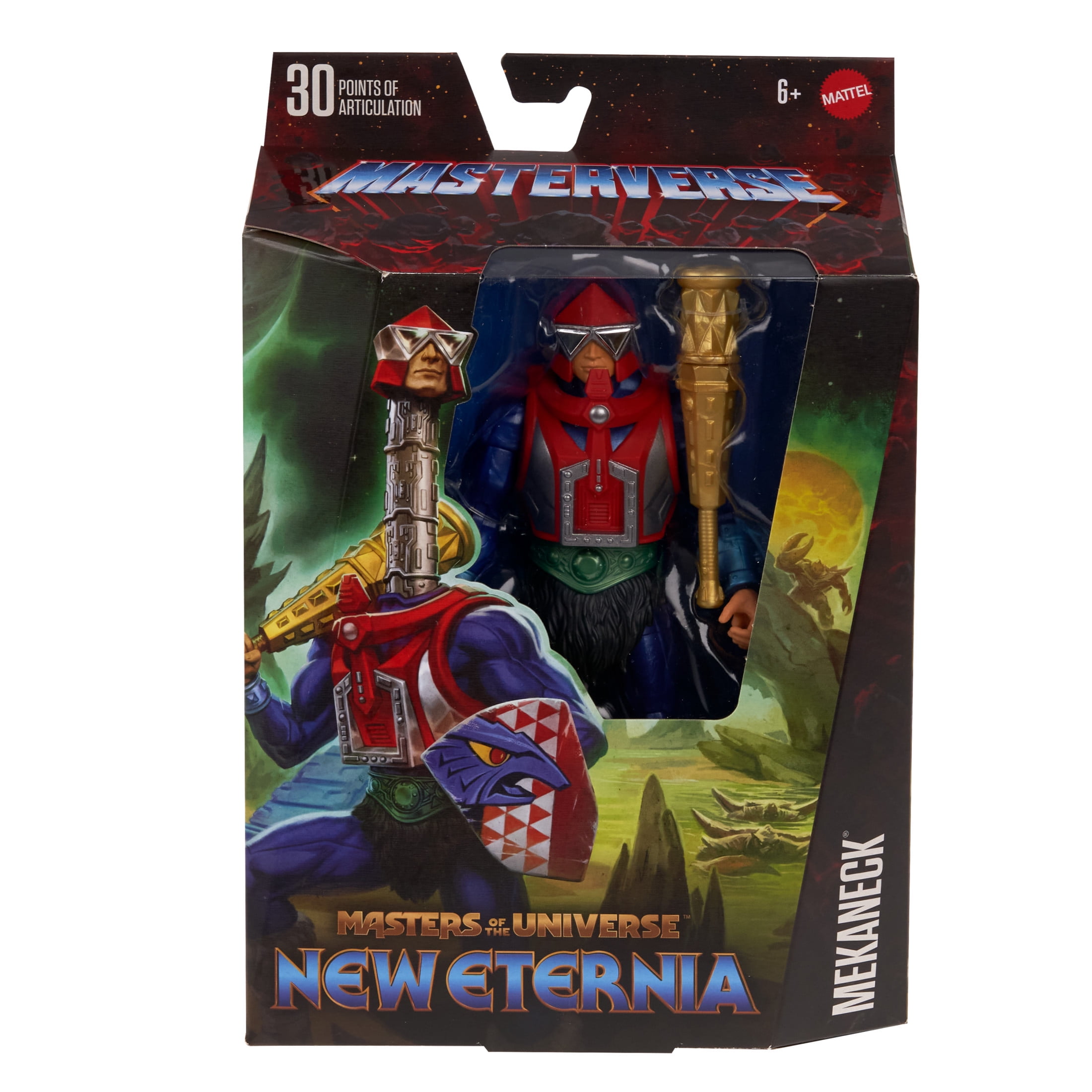 Masters of the Universe Masterverse New Eternia Mekaneck Action Figure Toy