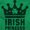 Irish Green, variant on St Patricks Day Irish Princess Hoodie Sweatshirt Women Brisco Brands S
