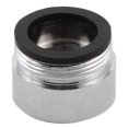 thumbnail image 2 of Conector adaptador de metal para el hogar tono plateado, 2 of 3