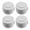 White, variant on Troglfold door lock cover 4pcs Safety Door Knob Covers Childproof Locks Pinch Guard Furniture Stopper,2.56"X2.56"X2.17"