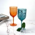 thumbnail image 7 of Yalin Set of 6 Unbreakable 15 oz Acrylic Plastic Wine and Water Tumbler Stackable Goblets (Multicolor), 7 of 7