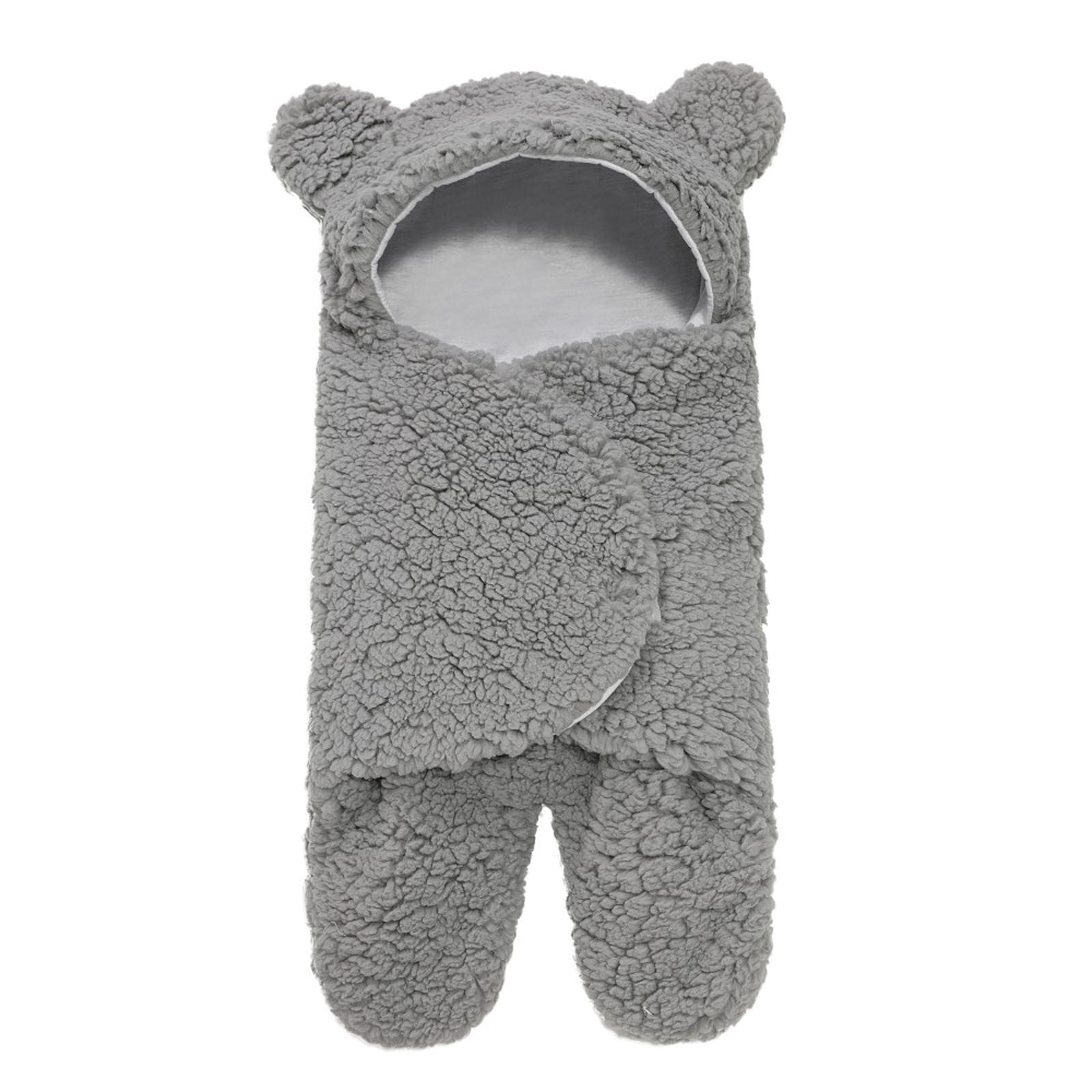 Efsteb 06 Months Baby Swaddle Blanket Wrap Cute Newborn Sleeping Bear