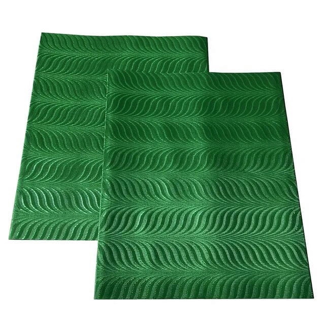 Bonnet Brodé Style Classique Africain Haute Qualité pour Femmes Mariage Fête 2 Pcs/sac