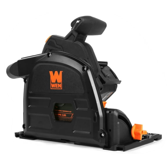 WEN 20V Max 6.5-Inch Cordless Brushless Plunge Cut Variable Speed Track Saw (Tool Only – Batteries Not Included)