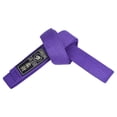 thumbnail image 4 of Ceinture de Jiu Jitsu Twister Violette 3.8cm de Large Coton Premium, 4 of 4