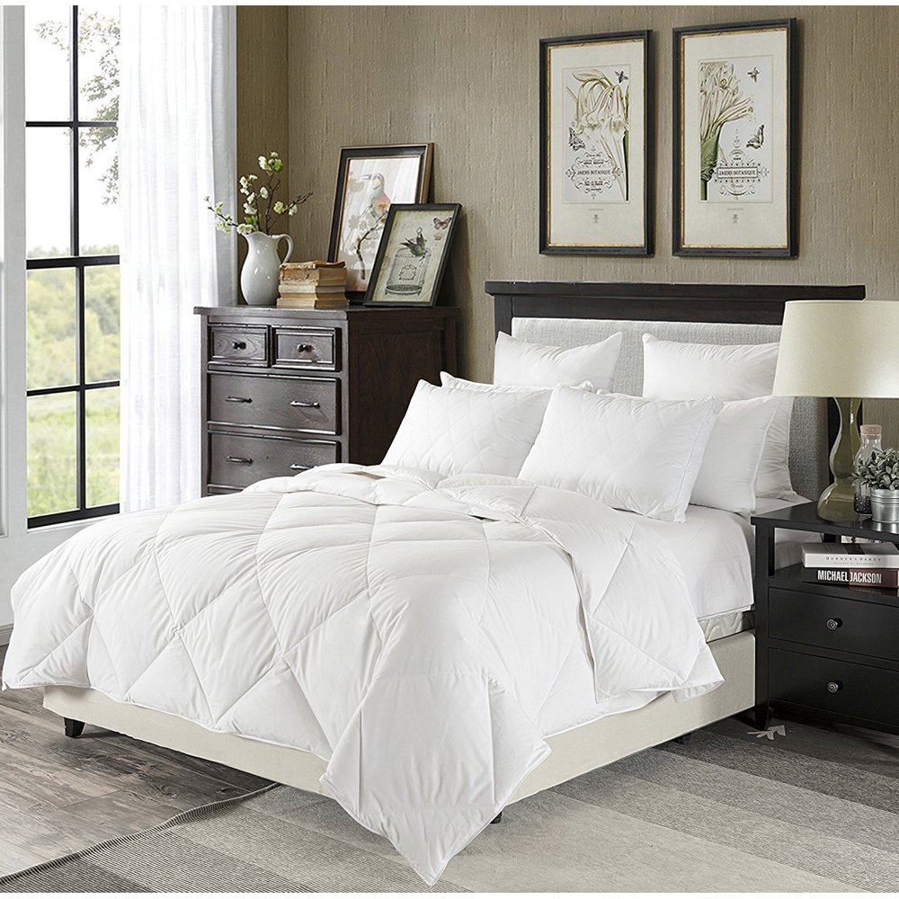 Light Warmth Down Comforter ,230TC Duvet Insert ,100 Egpytian Cotton