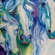 thumbnail image 4 of Cortina de ducha de 180 cm, impermeable, de poliéster, con 12 ganchos, n. degree 10 Caballo, 4 of 6