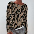 thumbnail image 2 of Bovemsi Womens Sweaters Women's Design Loose Casual Knit Drop Shoulder Long Sleeve Pullover Sweater Fall Sweaters, 2 of 5