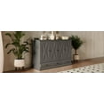 thumbnail image 3 of Iron Frame - Low Profile & Slats Support - Ideal Modern Accessory for Twin XL, 3 of 25
