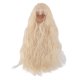 thumbnail image 4 of Peluca De 1/4 Muñecas Con Gran Volumen De Cabello, Brillante Con Flequillo Recto, Adecuado Para Muñecas De 18.5 A 21 Cm, Peluca De Cabello Rizado De Muñeca, Malla Con, 4 of 7