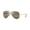 Polished Gold Frame | Polarized Silver/Brown Lens, variant on RB3625 NEW AVIATOR Pilot Shape Sunglasses Polished Black Frame | Dark Grey Lens 58mm