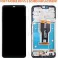 thumbnail image 3 of LCD Screen Replacement For T-Mobile REVVL 6 Screen Replacement For T-Mobile REVVL 6 LCD Display TMAF025G LCD Digitizer Touch Screen Assembly Repair kits Black With Frame(Not Fit Revvl 6 Pro), 3 of 7
