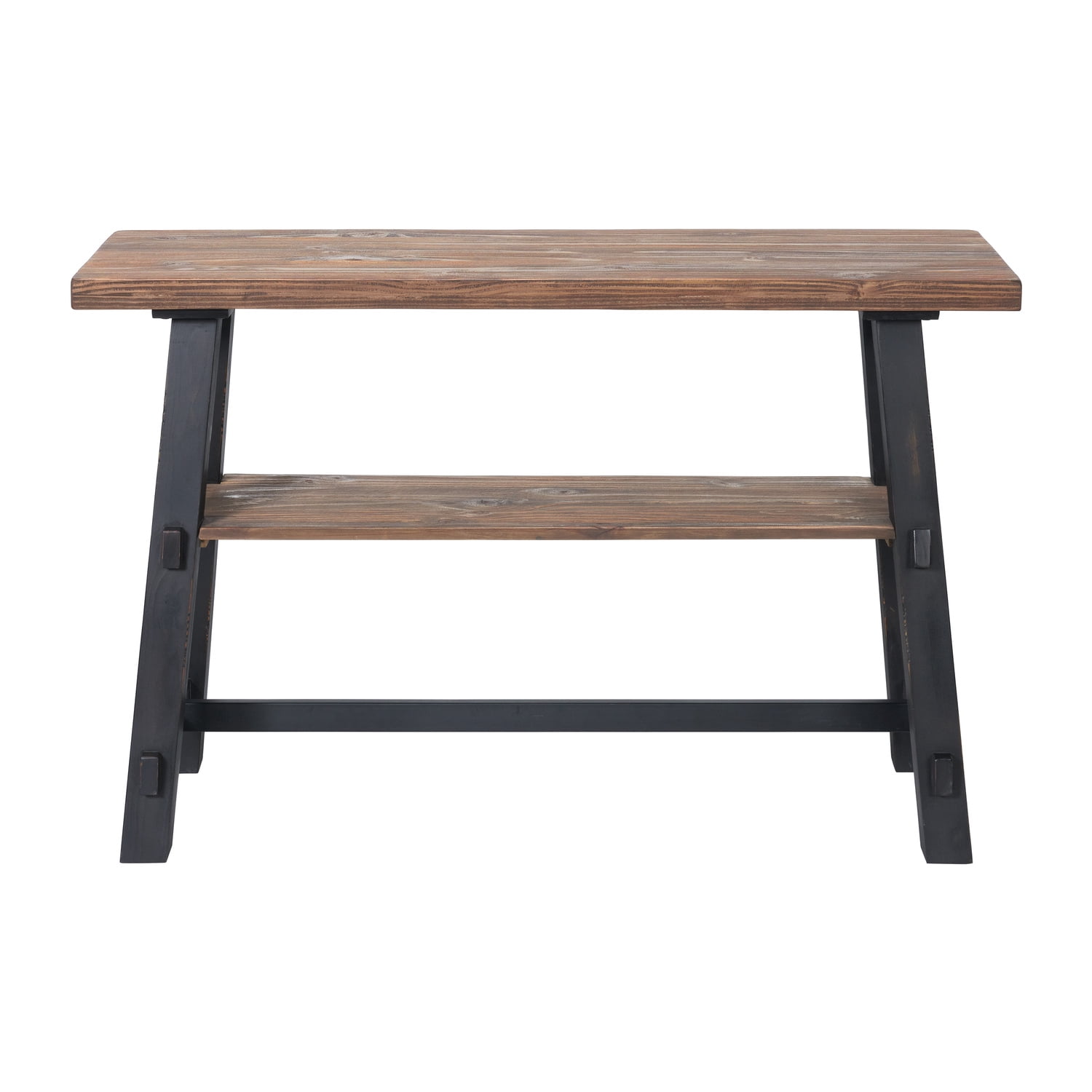 Alaterre Furniture Adam 4-Piece Solid Wood Living Room Table Set with 42 in. Coffee Table