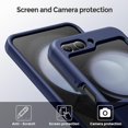 thumbnail image 2 of for Samsung Galaxy Z Flip 5 Case Soft Case Liquid Silicone Case Gel Rubber Bumper Slim Fit Shockproof Protective Phone Case for Samsung Galaxy Z Flip 5 5G, Night Blue, 2 of 11
