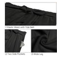 thumbnail image 6 of Fantaslook Womens Wide Leg Lounge Pants with Pockets High Waisted Adjustable Tie Knot Loose Casual Trousers Dress Work Pants, 6 of 9