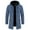 Navy, variant on Bcfgryg Male Winter Fashion Sweater Jacket Long Sleeve Thick High Neck Soild Color Check Sweater Cardigan Jacket Cardigans For Men Black L