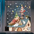 thumbnail image 4 of Pegatinas decorativas navideñas Pegatinas navideñas de copos de nieve Año nuevo, 4 of 5