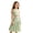 00#Green45, variant on WOYY Girls Summer Outfits Sleeveless Crop Top High Waist Ruffle Skirt 2Pcs Set, Sizes 7-12