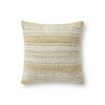 thumbnail image 2 of Chris Loves Julia x Loloi Drew Gold/Ivory 18" x 18" Pillow, 2 of 4