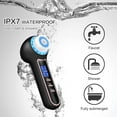 thumbnail image 6 of Face Scrubber Exfoliator,Facial Cleansing Brush Waterproof with LCD Screen,Blackhead Remover Vacuum with 5 Brush Heads,Face Spin Brush for Exfoliating, Massaging and Deep Pore Cleansing, 6 of 6