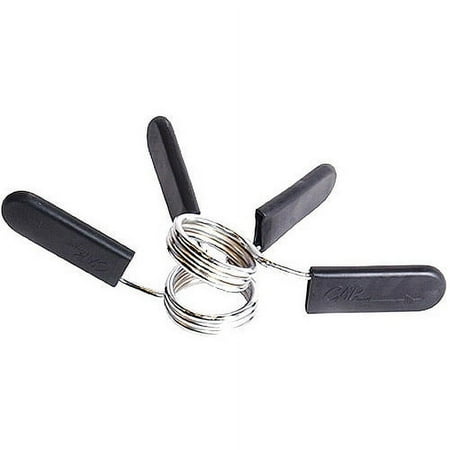 UPC: 0702556300626 | CAP Barbell 2 In. Chrome Spring Clip Collar Pair