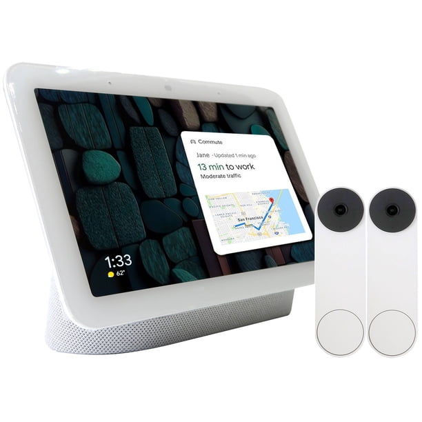 Google Nest Hub ホワイト Google Nest Hub 2nd Gen - Smart Home Display with Google Assistant