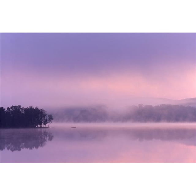 Posterazzi DPI1778749 A Peaceful Water Mist Poster Print by Alan Marsh, 18 x 12