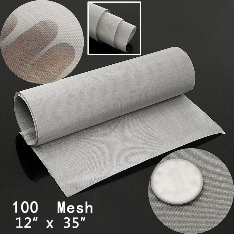 100 Mesh Stainless Steel Woven Wire Filtration Filter Screen Sheet 30