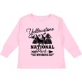 thumbnail image 3 of Inktastic Wyoming Yellowstone National Park Boys or Girls Long Sleeve Toddler T-Shirt, 3 of 5
