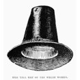 thumbnail image 2 of Welsh Women'S Hat. Nthe Traditional Silk Hat Of Welsh Women. Line Engraving English C1900. Poster Print by, 2 of 4