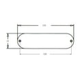 thumbnail image 7 of Black Guitar Back Plate olo Cavity Cover for Electric 5.31x1.46", 7 of 7