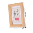 thumbnail image 2 of CATIEBYE 3Pcs Wooden Display Photo Frame Assorted Colors Stylish Simple Frame for Home Decoration, 2 of 6