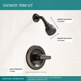 thumbnail image 3 of Peerless Single-Handle Shower Faucet Trim Kit with Single-Spray Touch-Clean Shower Head, Oil-Rubbed Bronze PTT188740-OB (Valve Not Included), 3 of 4